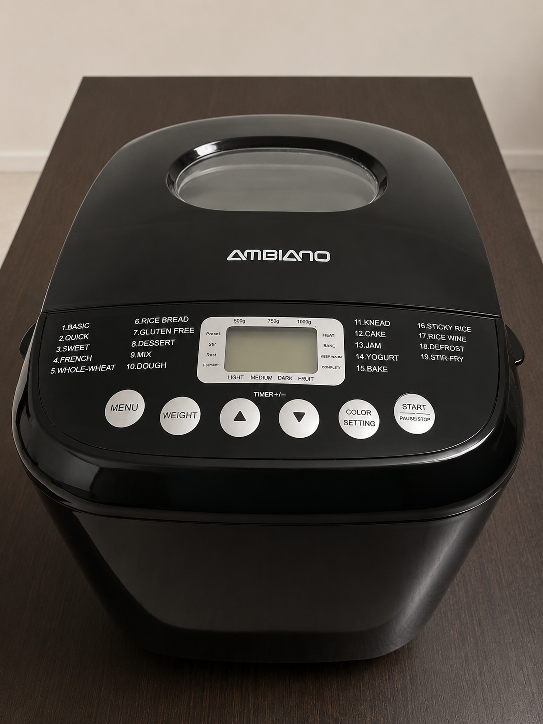 Ambiano Automatic Black Bread Maker
