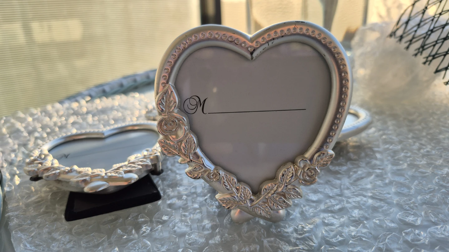 Heart Shaped Photo Frame (x4) - photo 2