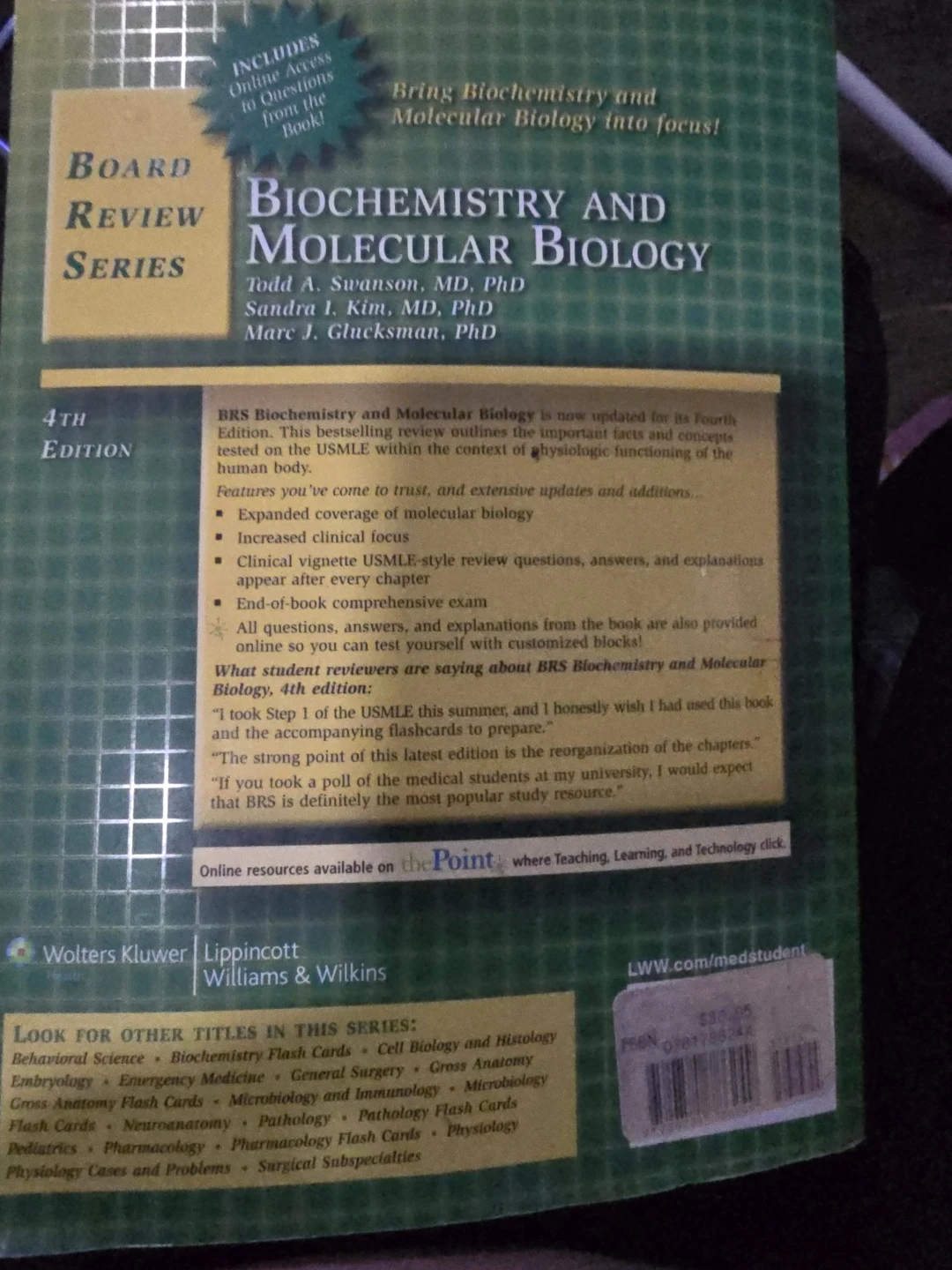 Biochemistry and Molecular Biology Board - photo 2