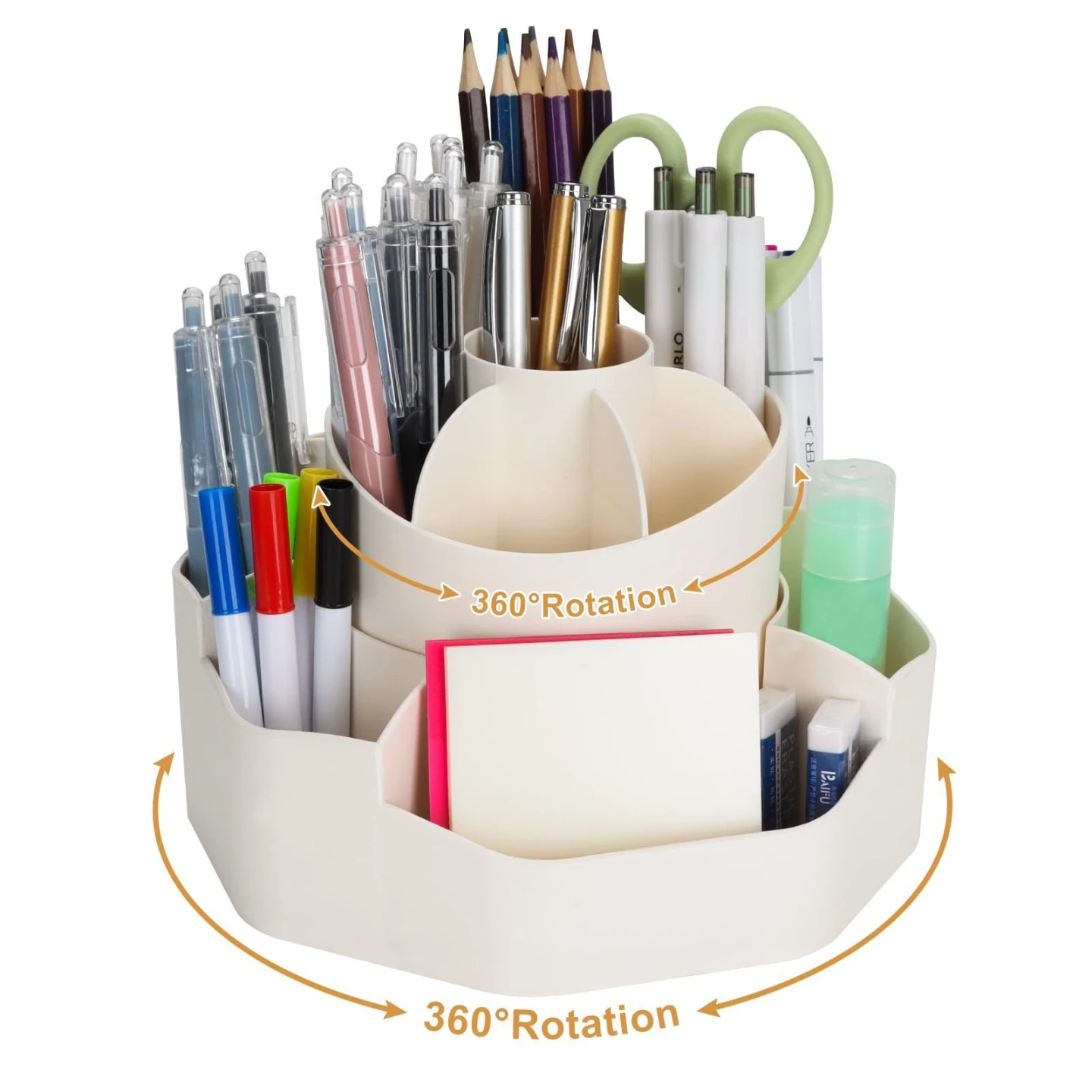 Rotating Storage Box for Desk Organizer - NEW SEALED