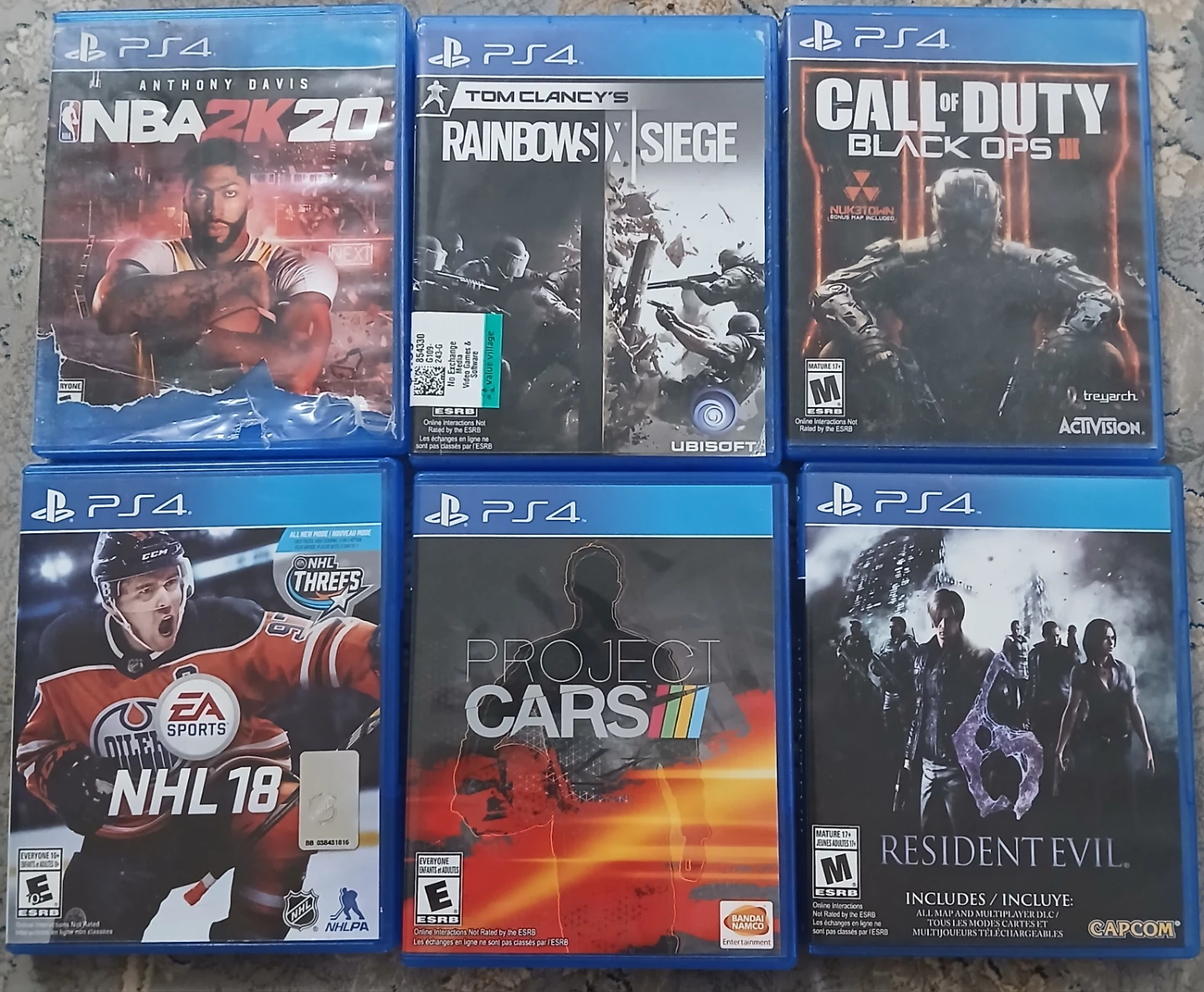 PlayStation 4 Video Games Bundle