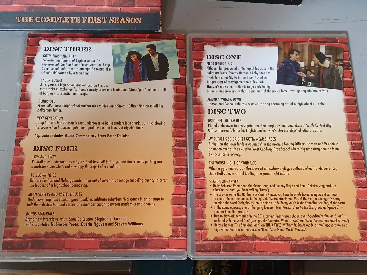 21 Jump Street: The Complete First Season DVD Box Set - photo 4