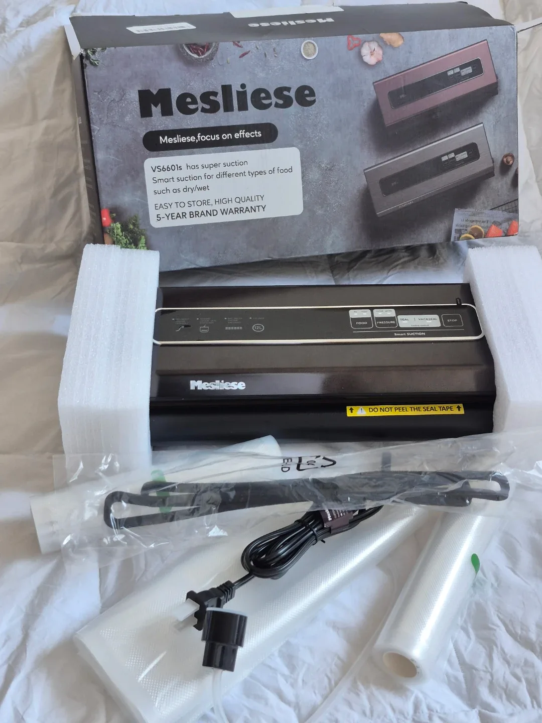 Mesliese  Vacuum Sealer with Rolls