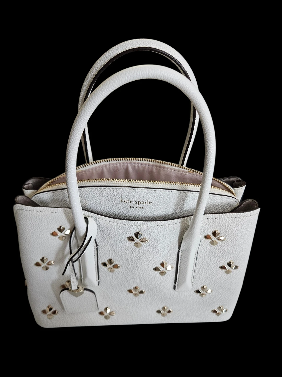 white Kate Spade New York Margaux satchel - photo 3