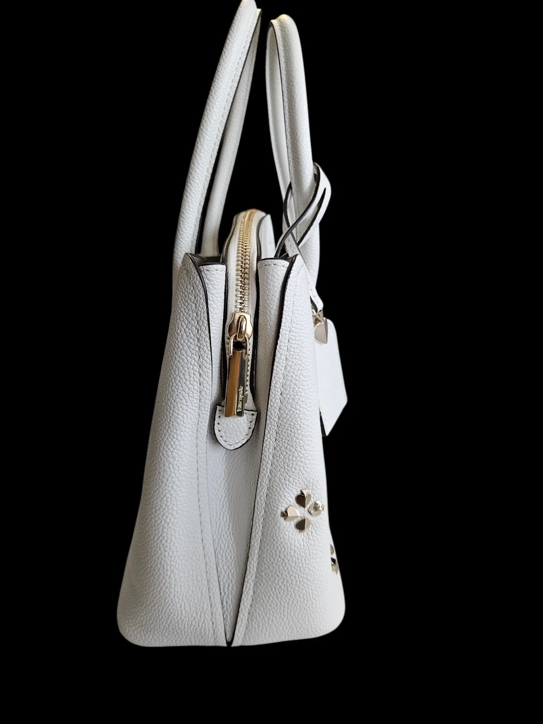 white Kate Spade New York Margaux satchel - photo 5