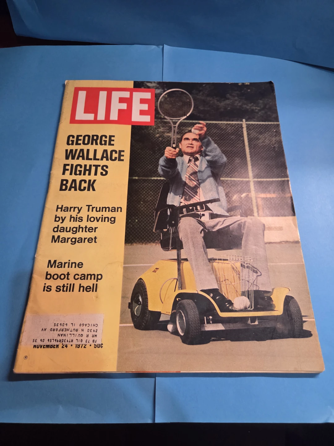 Life Time Magazine November 24th 1972 Vintage Magazine