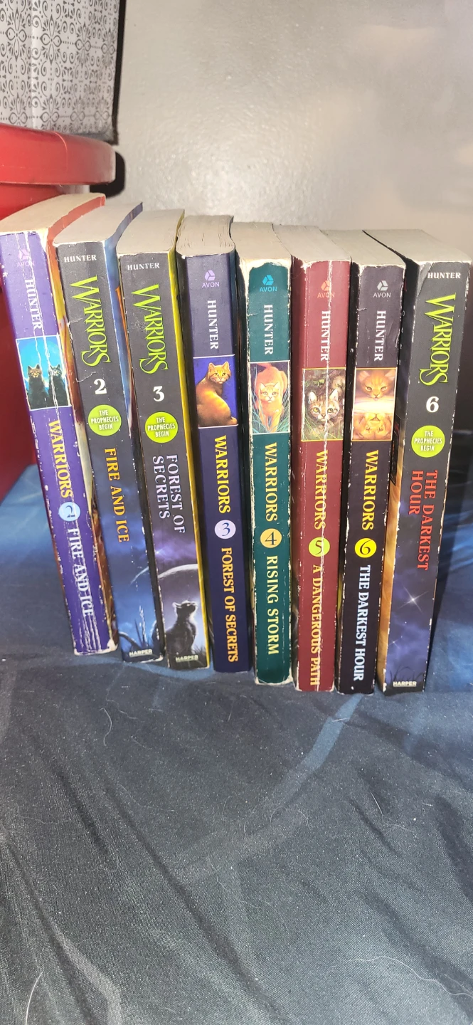 Warrior Cats Books by Erin Hunter The Prophecies Begin Series