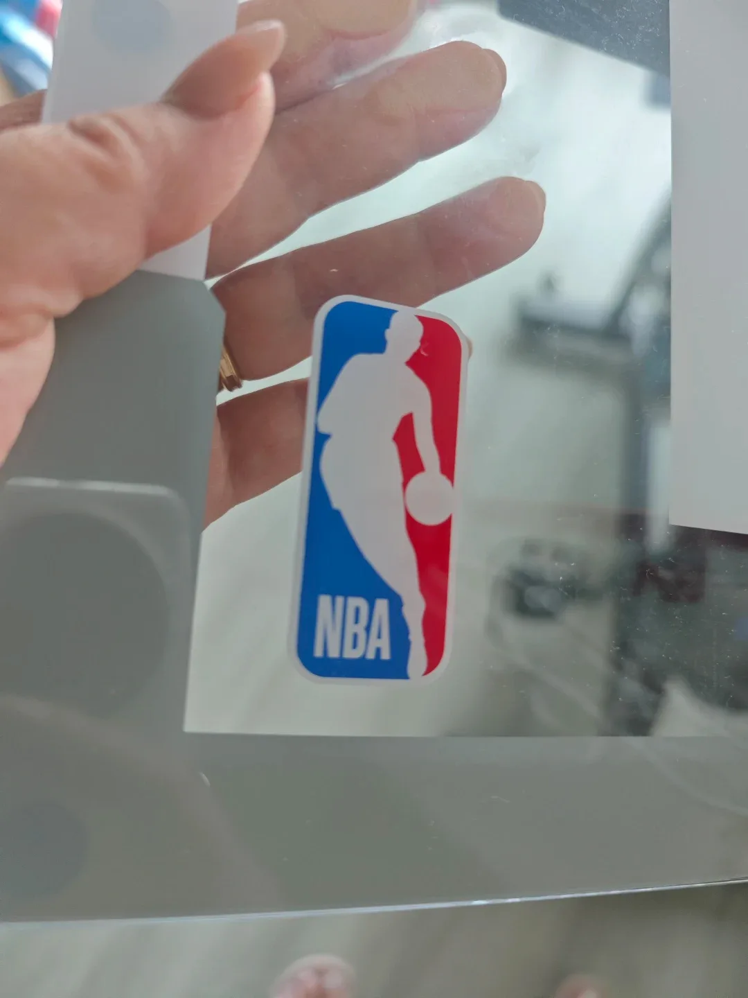Mini Basketball Hoop with NBA Logo - photo 2