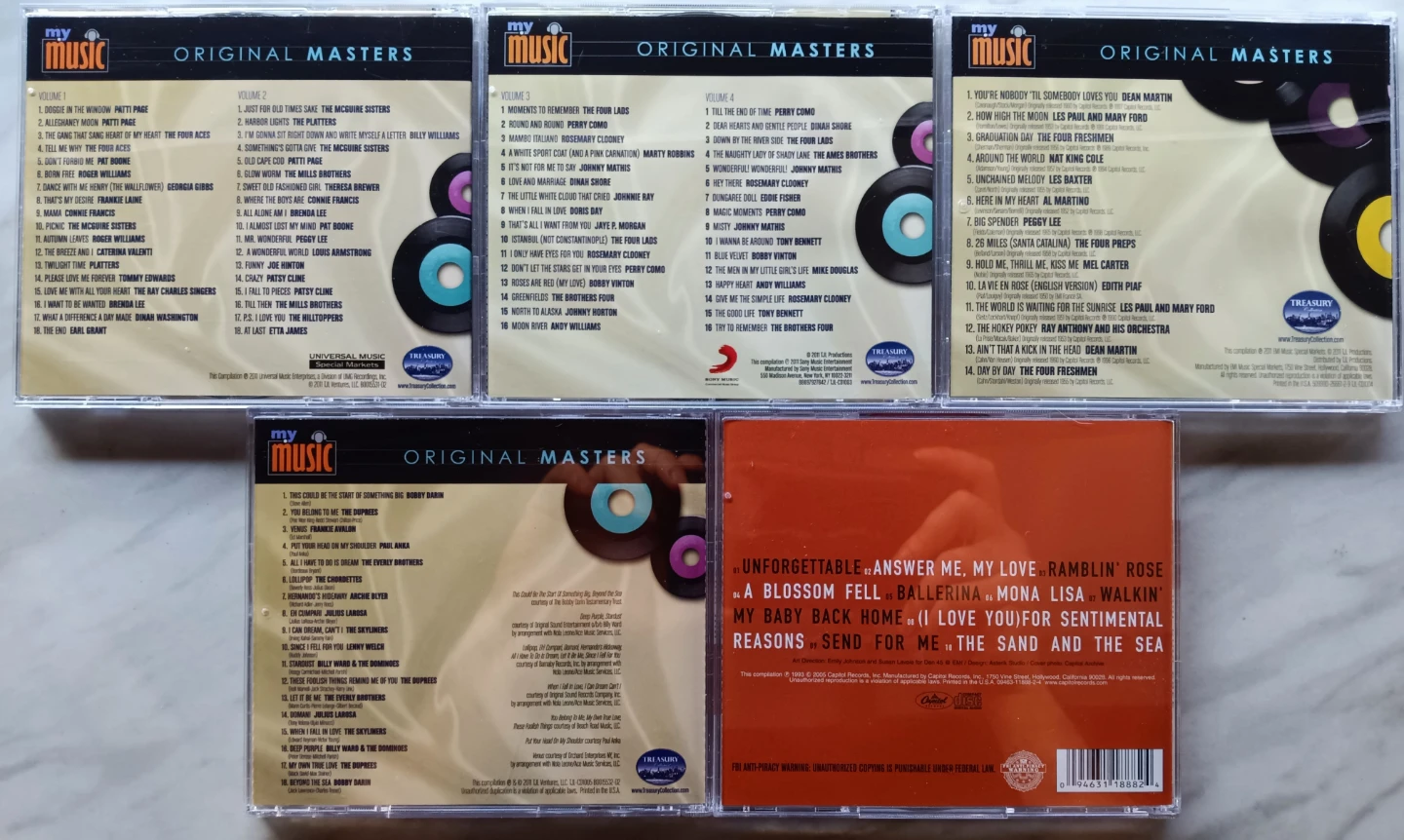 The Golden Hits Of The '50's & '60's (7-CD Box Set) - photo 3