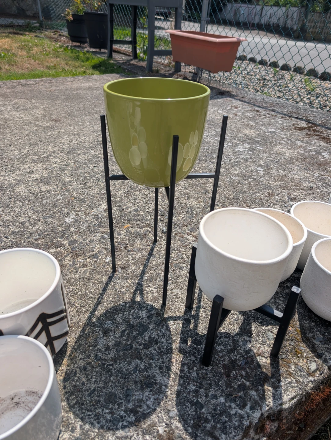 Assorted Planters and Stands - photo 3