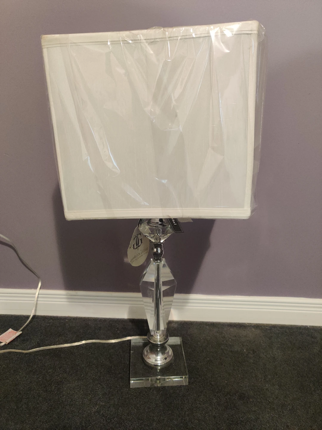 BN Grandview Gallery Crystal Table Lamp