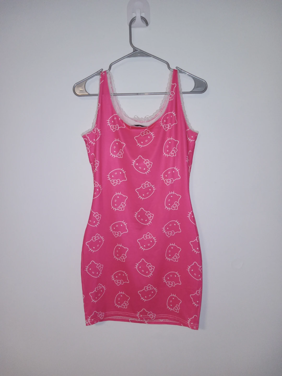 SHEIN x Hello Kitty Pink All-Over Print Mini Dress - photo 2