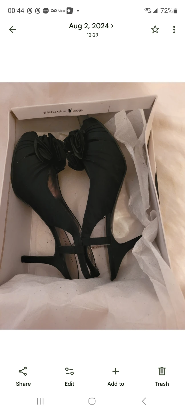 Nine West "Able" Platform Slingback Pumps - Black - photo 2