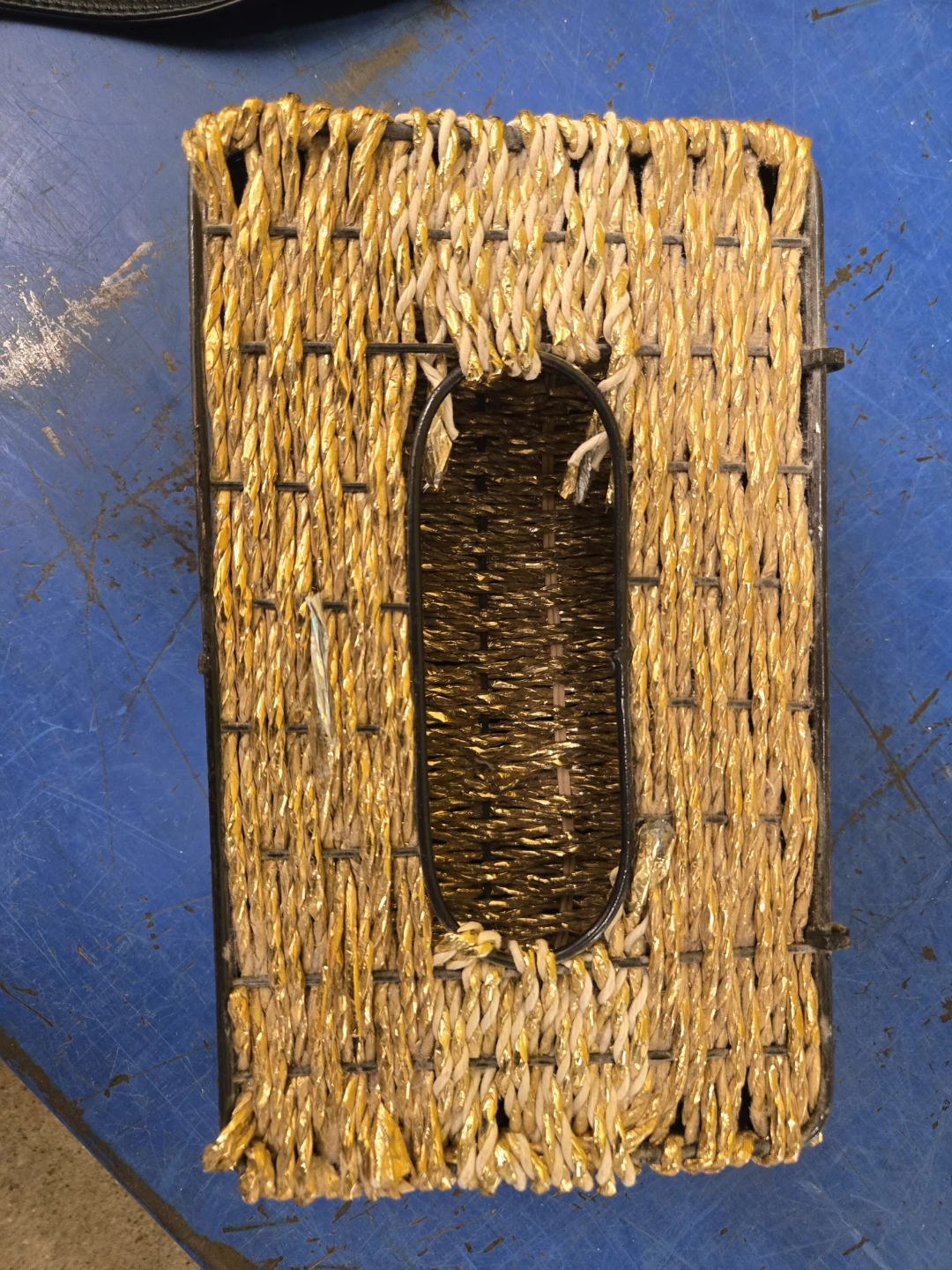 Woven Tissue Box Cover