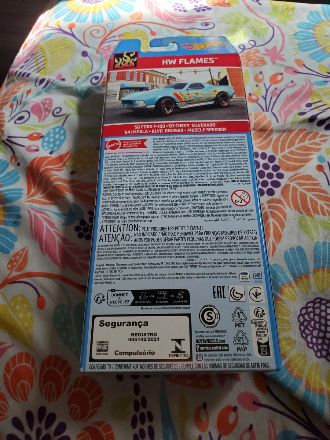 Hot Wheels HW Flames 5-Car Pack - photo 2