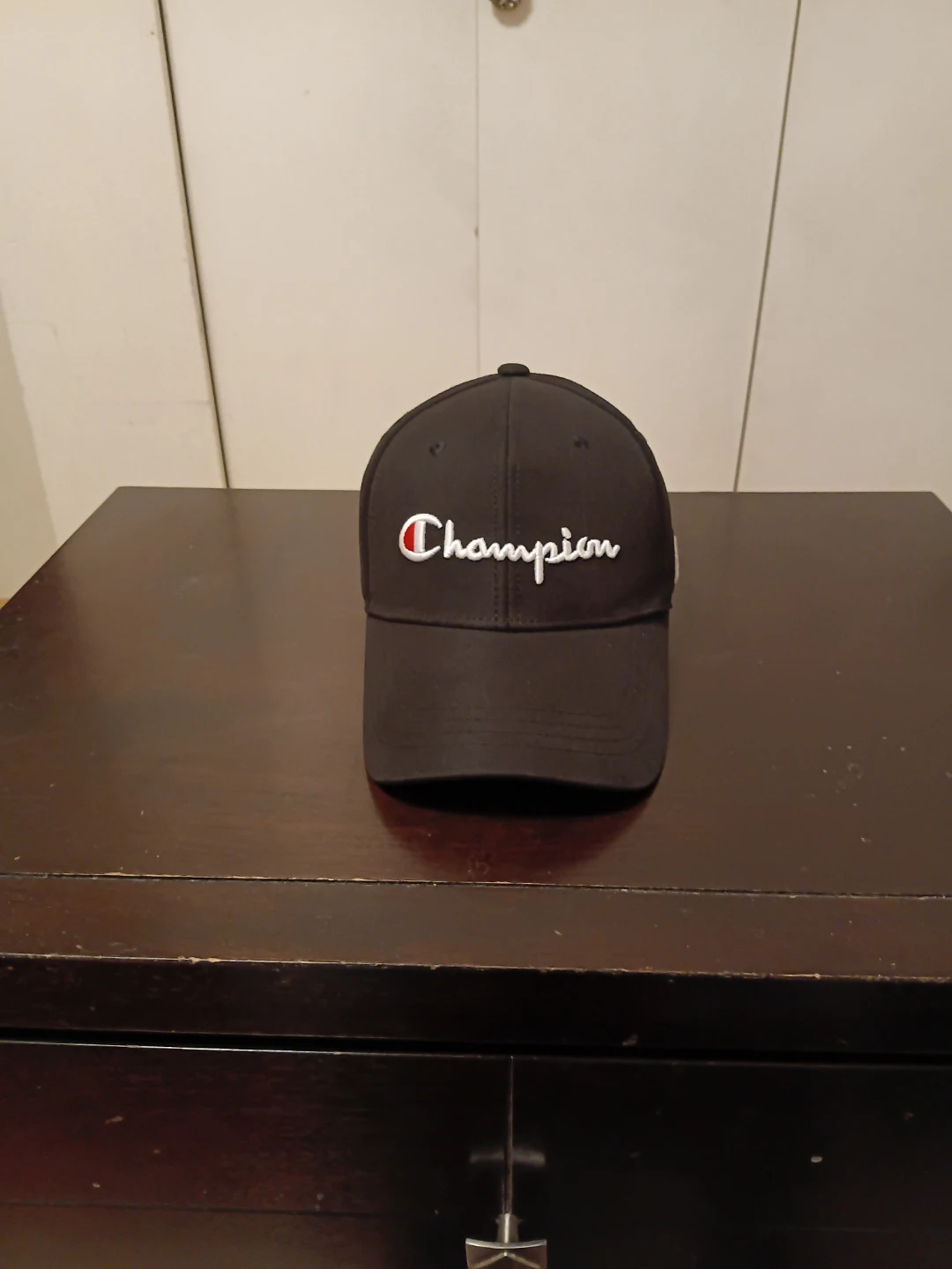 Champion Black Baseball Cap