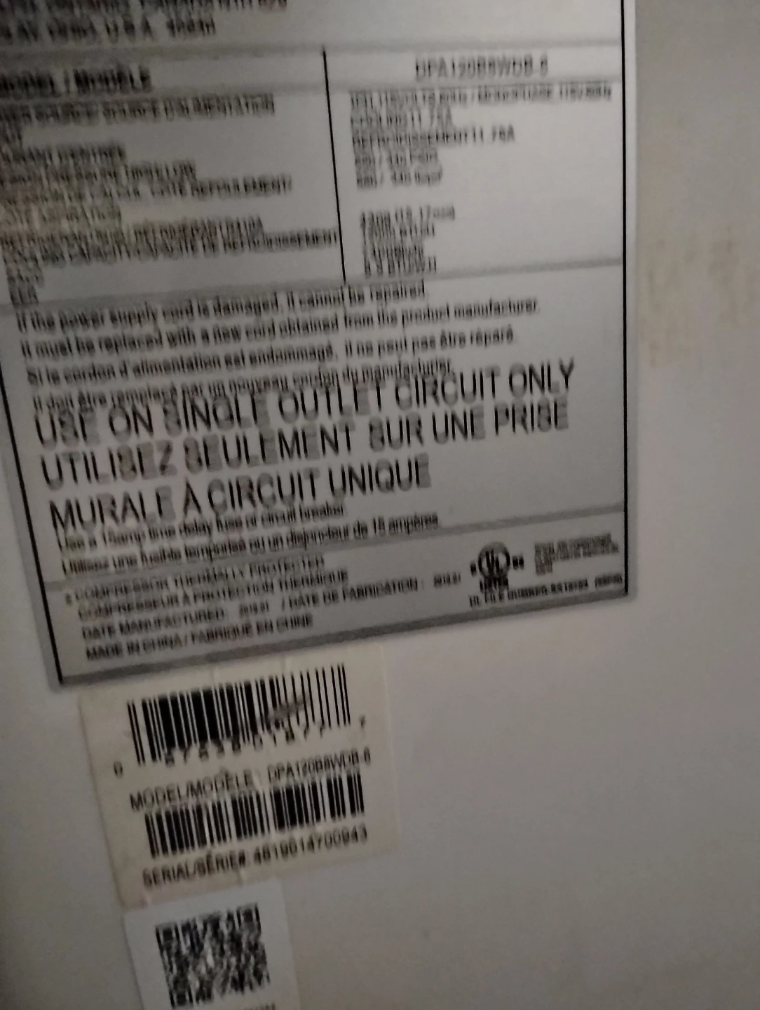 Danby portable air conditioner - photo 5