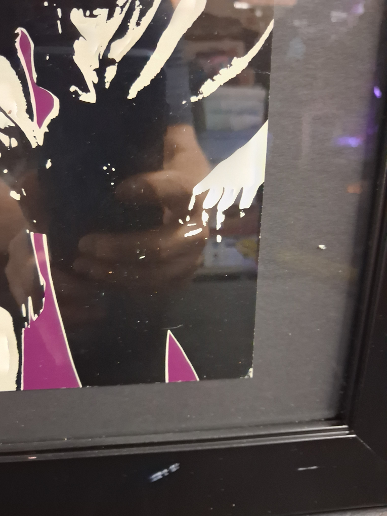 1984 original Kiss & Queensryche Animalize Tour Concert Poster - photo 4