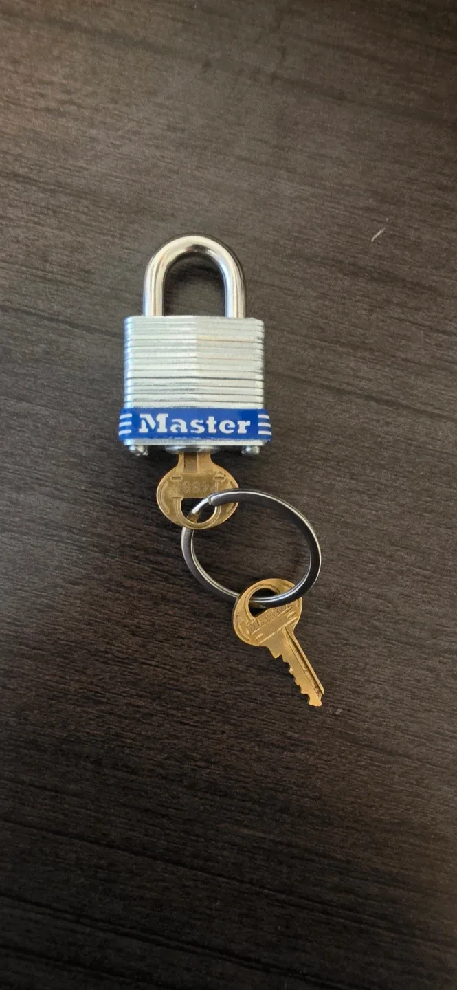 Lock with keys - photo 3