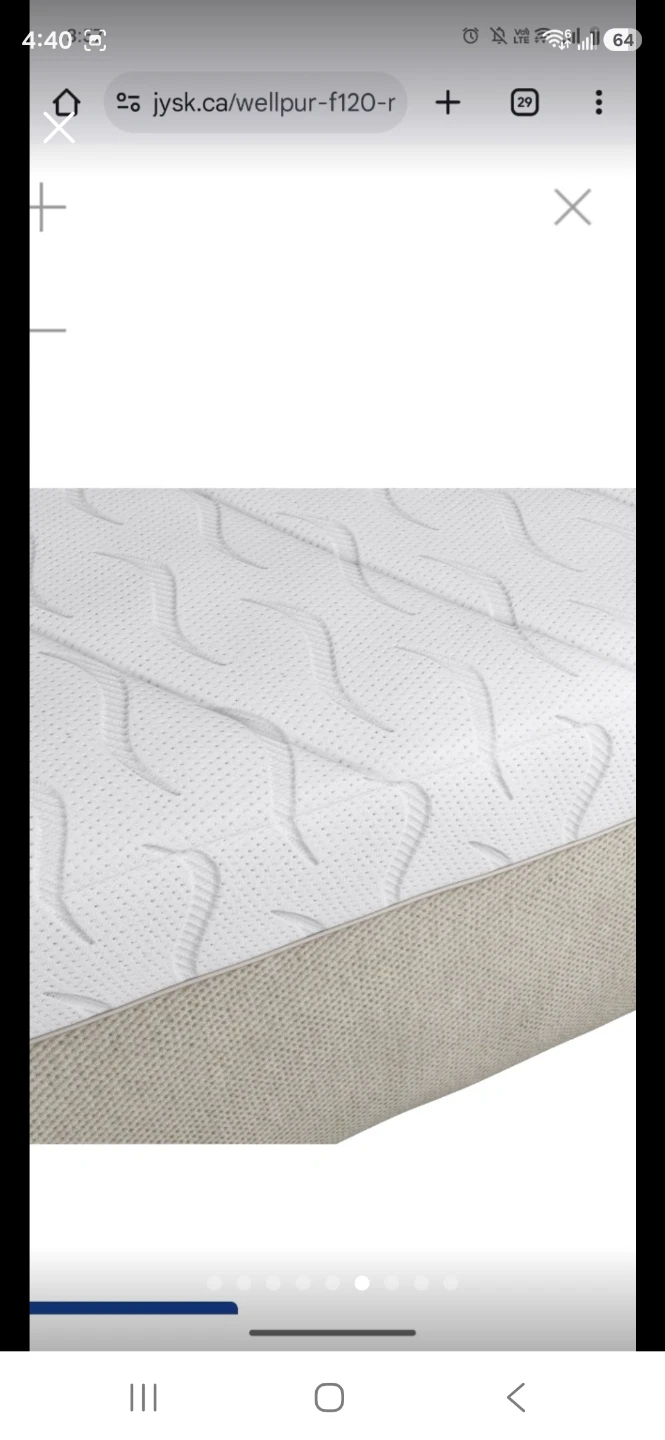 WELLPUR F120 Memory Foam Mattress Plush (Double) - photo 4