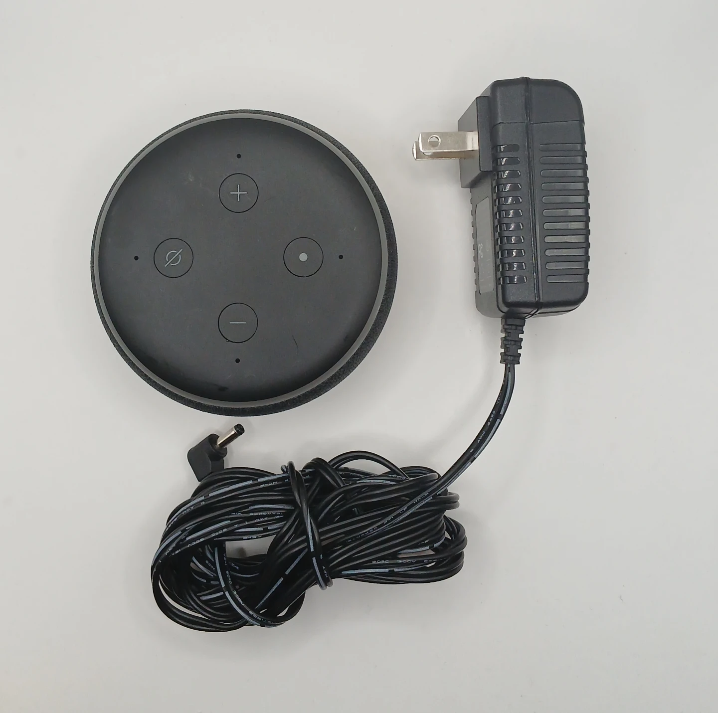 Amazon Echo Dot (3rd Gen) Smart Speaker with Power Adapter