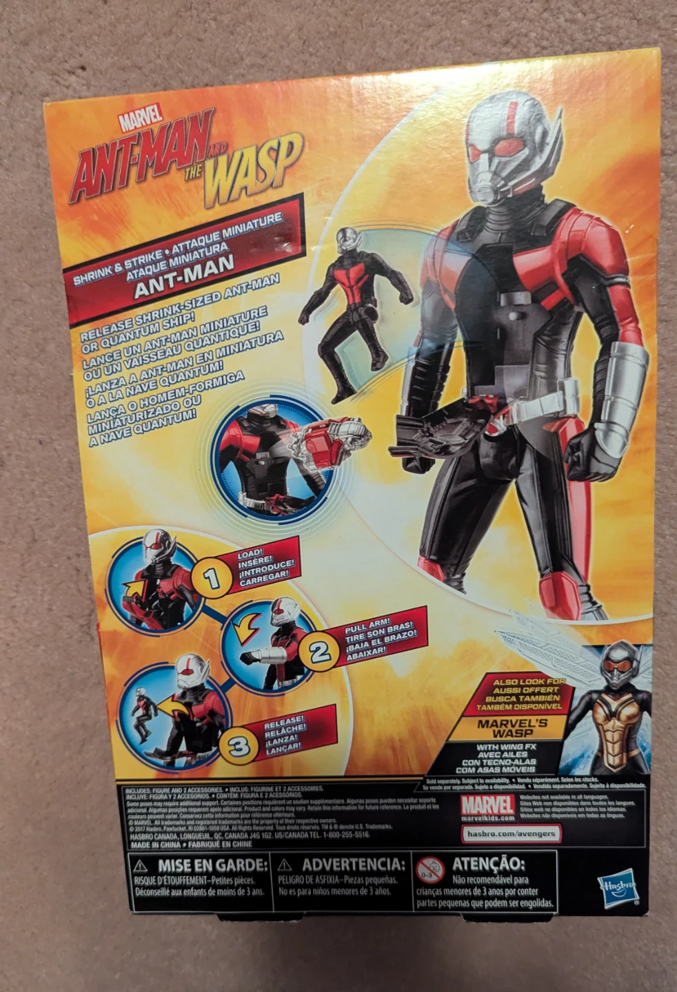 Marvel Ant-Man and The Wasp Shrink & Strike Action Figure - photo 2