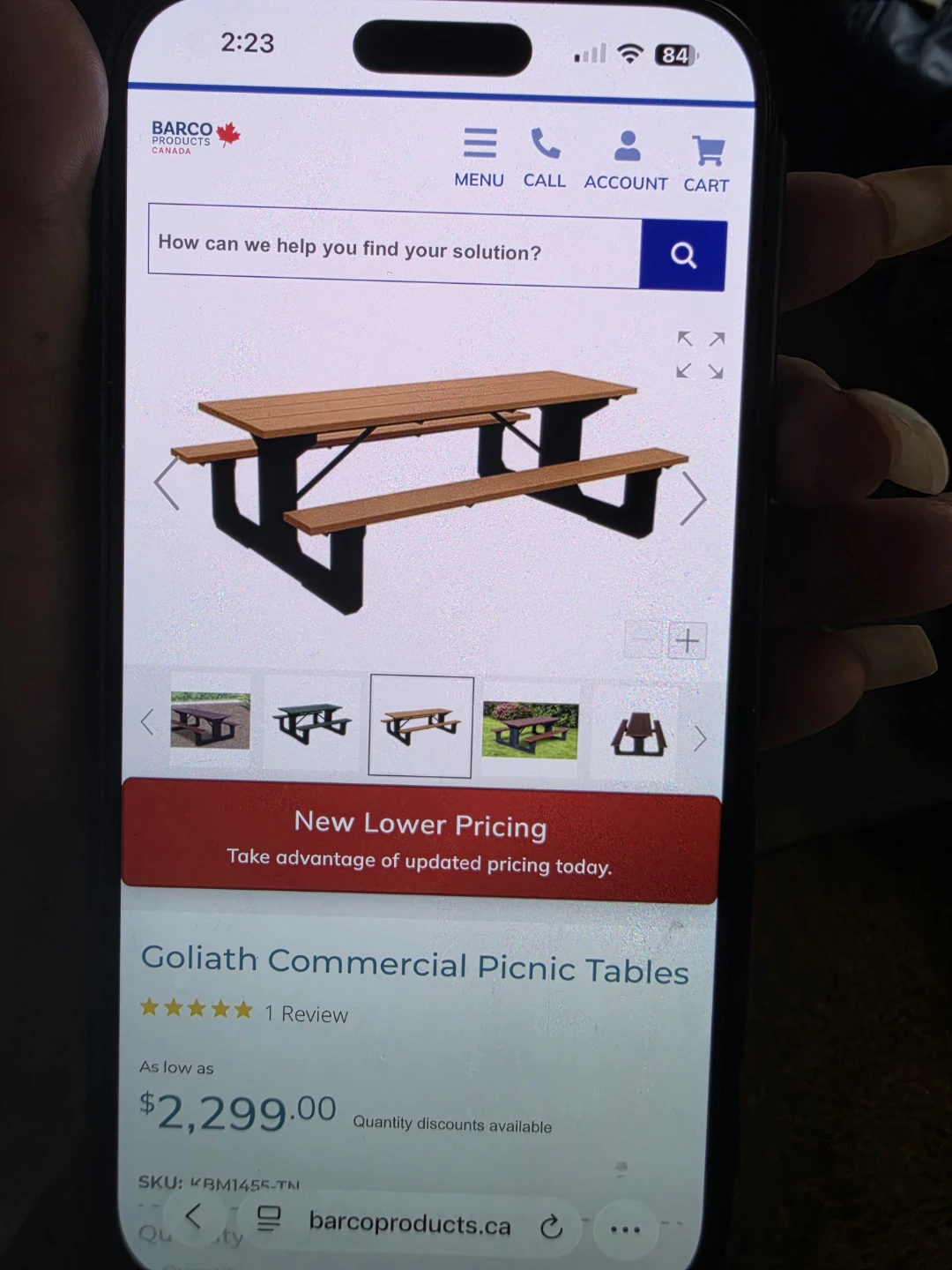 Recycled Plastic Picnic Table and Benches - photo 5