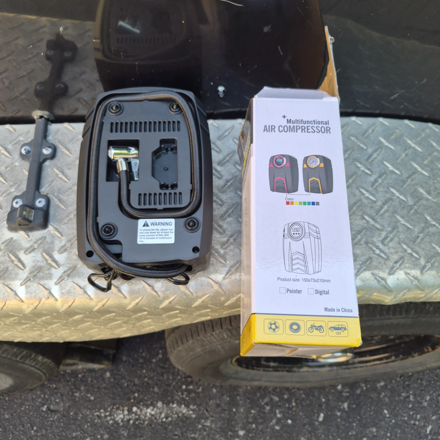 Piwaal Multifunctional Air Compressor with Digital Display - photo 4