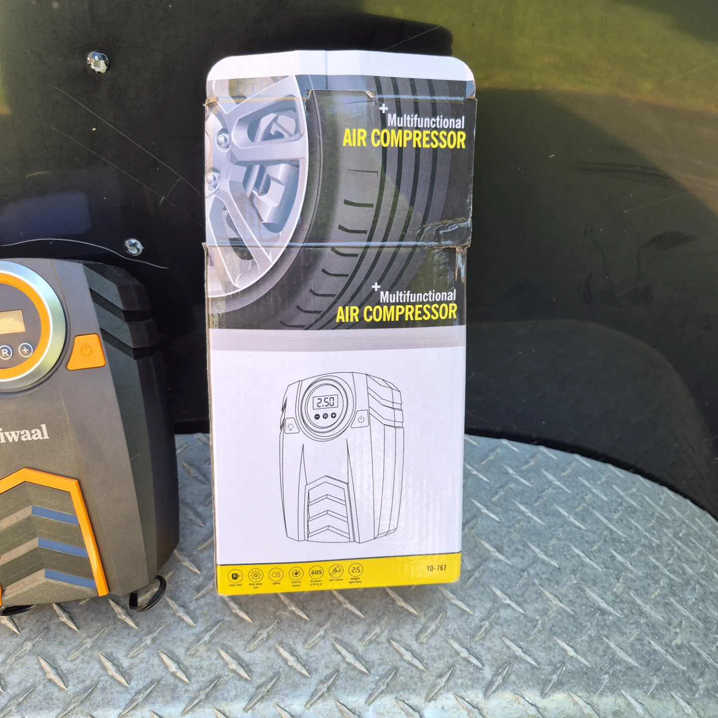 Piwaal Multifunctional Air Compressor with Digital Display - photo 5