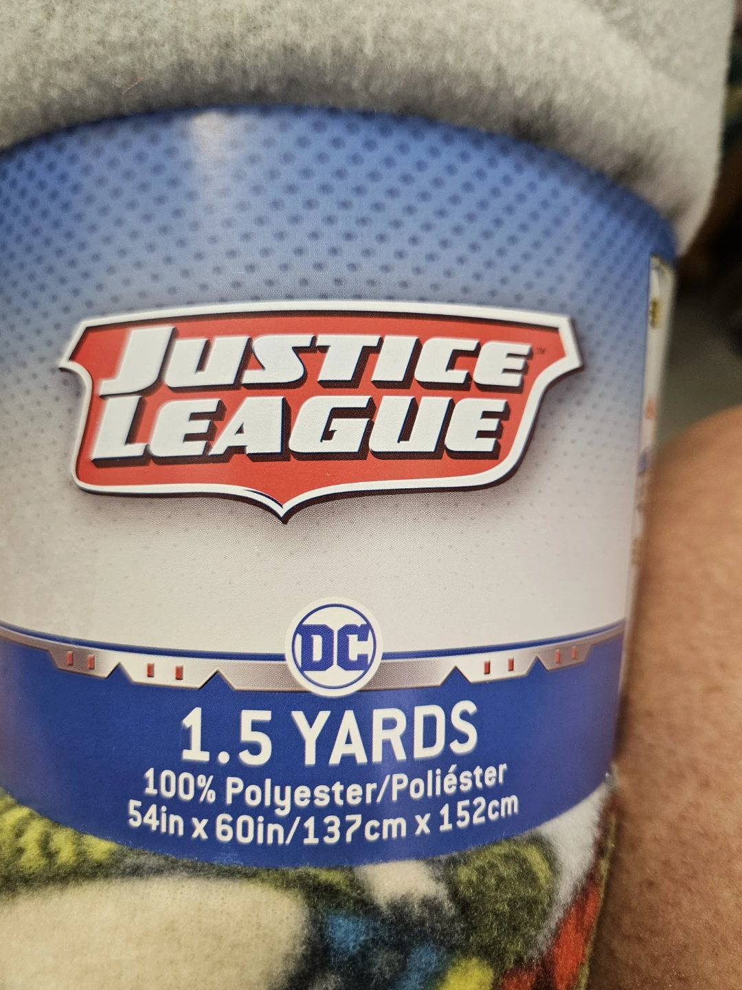 Justice League Fleece Fabric - 1.5 Yards - photo 3