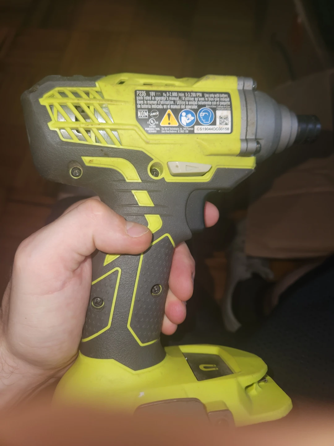 Ryobi P236 18V Impact Wrench - NO BATTERY