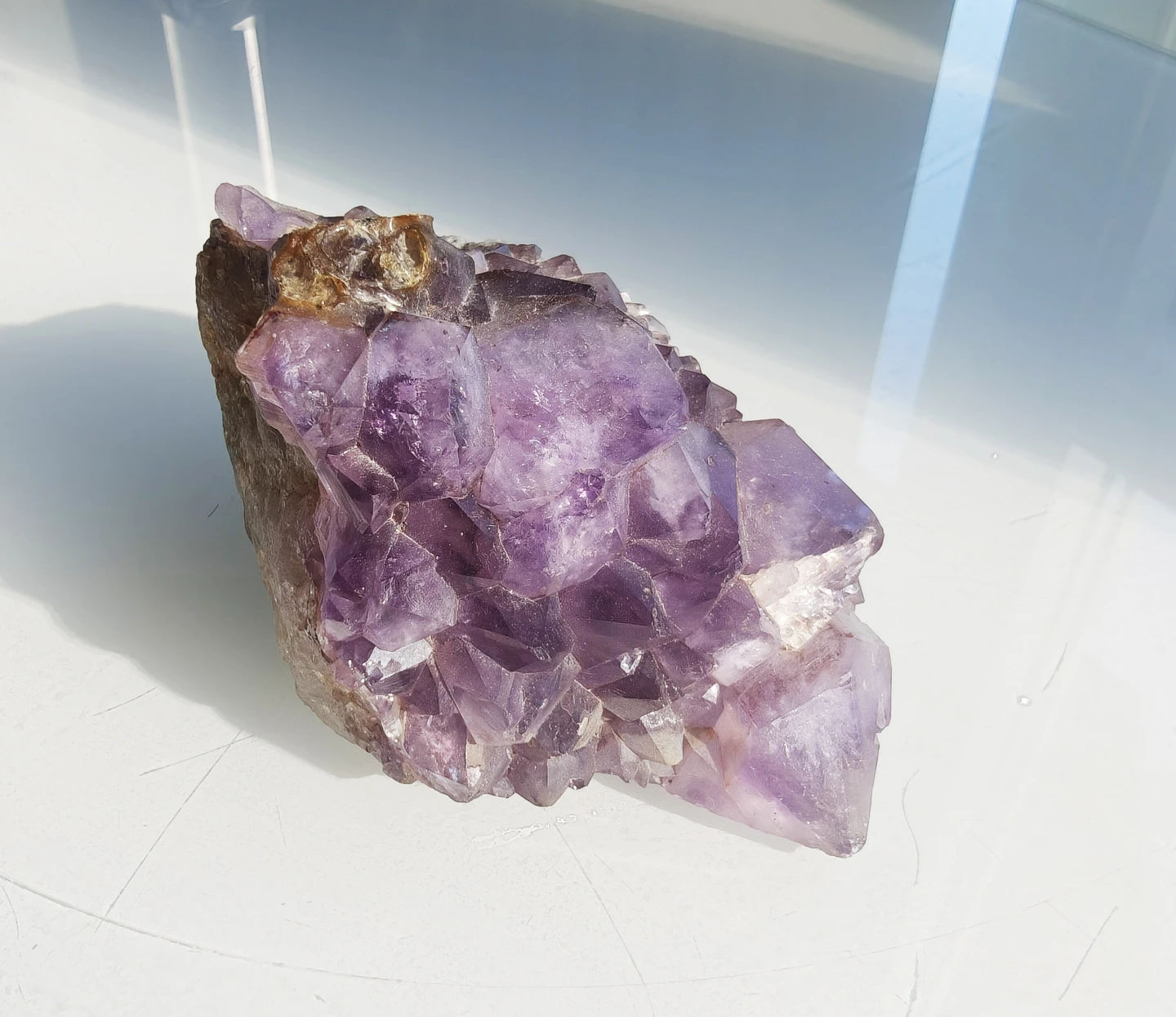 Natural Amethyst Crystal Cluster – Display Quality - photo 3