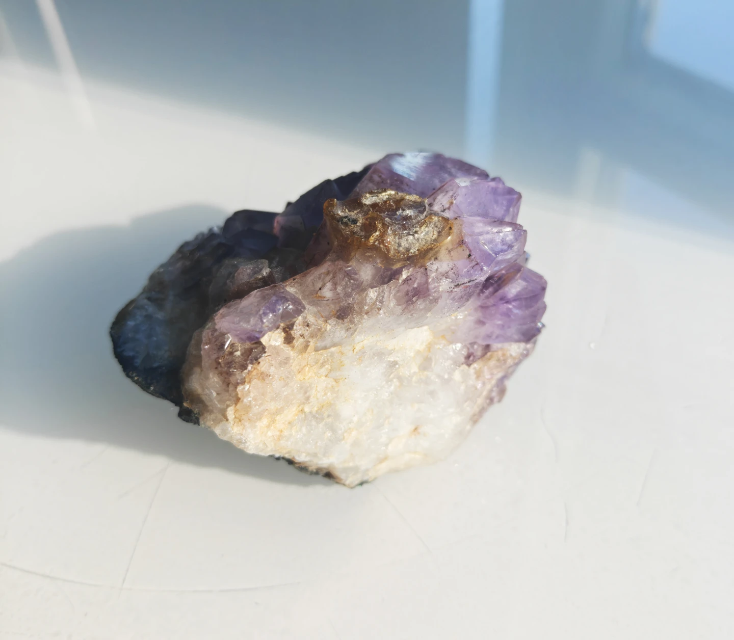 Natural Amethyst Crystal Cluster – Display Quality - photo 4