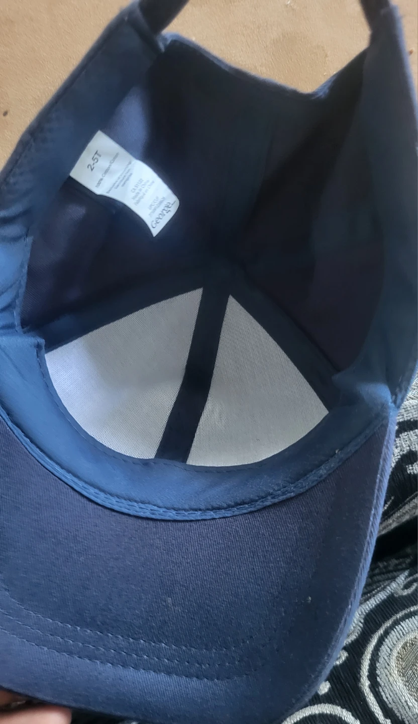 George Navy Blue Baseball Cap 2-5T - photo 2