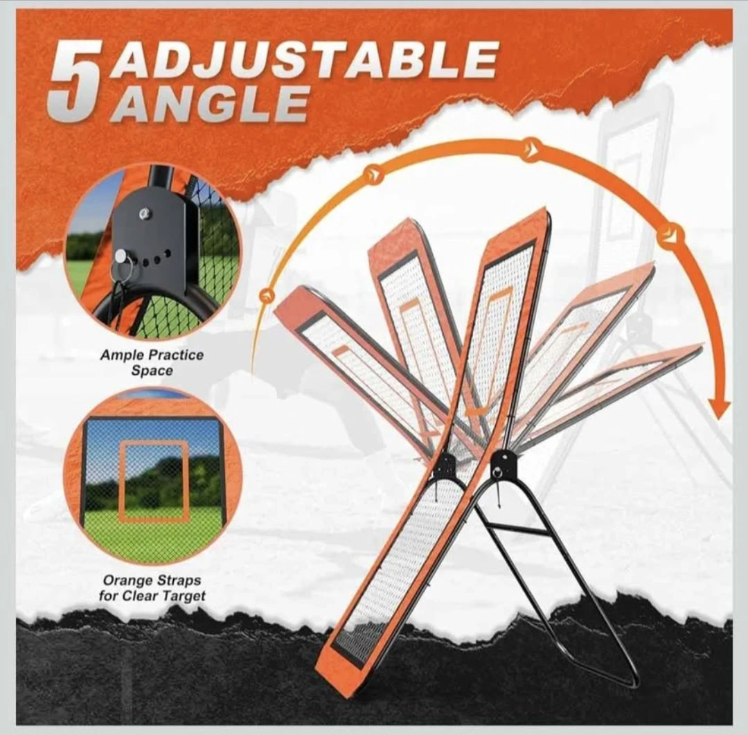 4x7 FT Lacrosse Rebounder Skill Training Net - photo 2