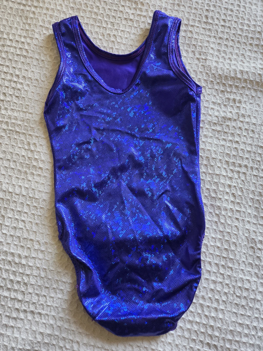 Girls Size 6 Youth Blue Twinkle Gymnastics/Dance Leotard - photo 2