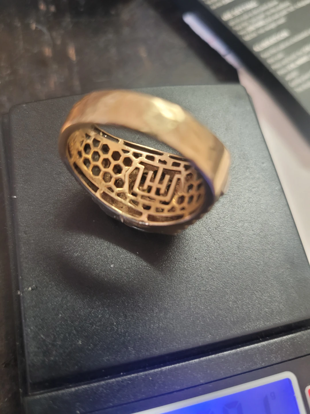 Diamond Cluster Rolex .25ct 10k Gold Ring - photo 4