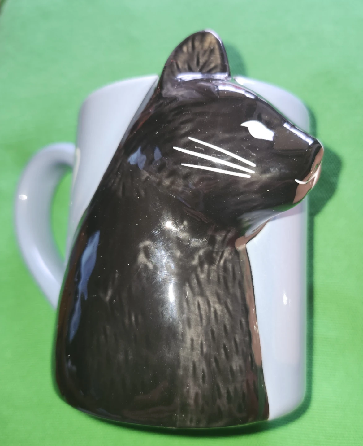 Pair of Cat Mugs - Pink and Blue - photo 3