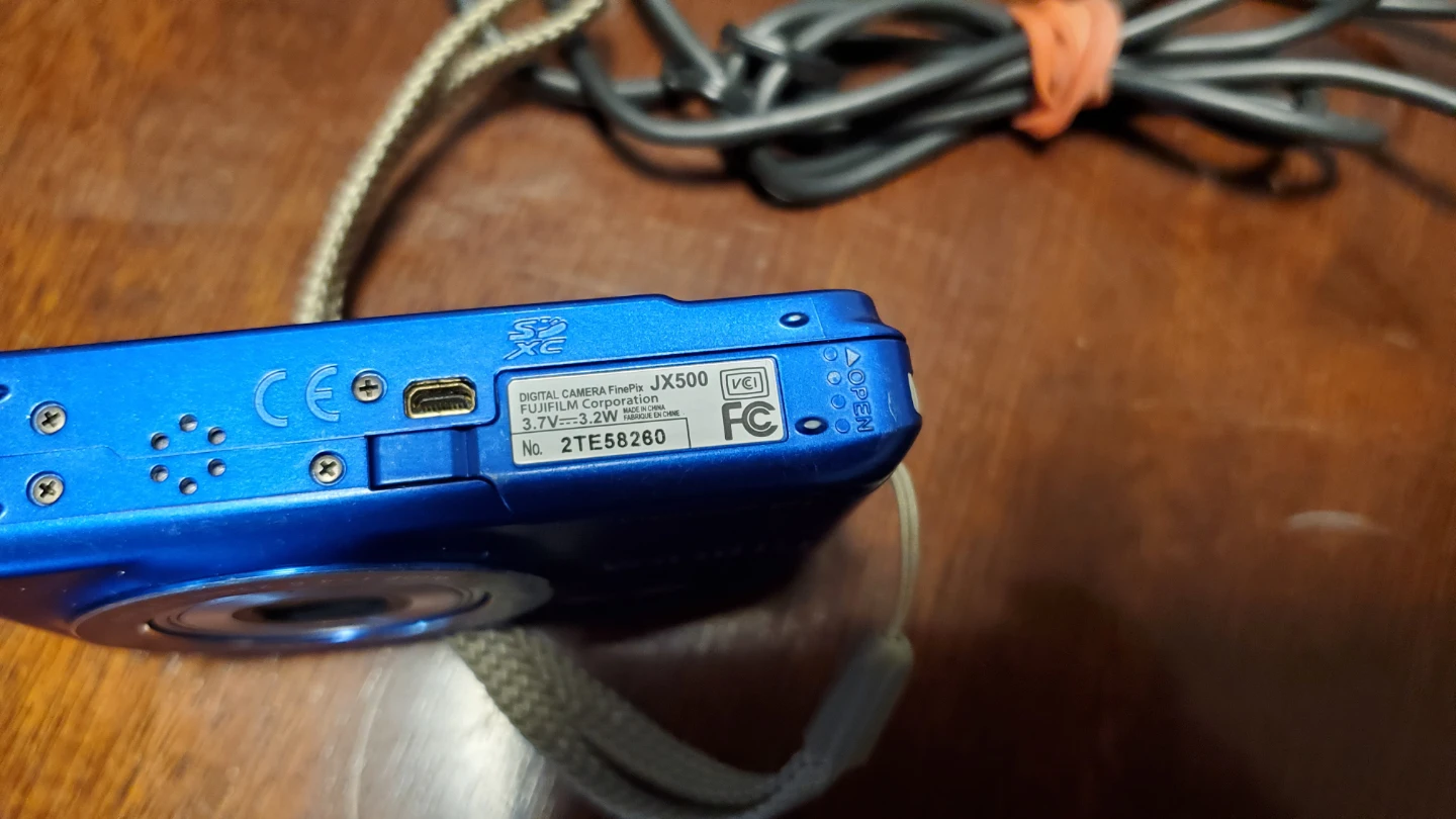 Fujifilm FinePix JX500 Digital Camera - Blue - photo 5