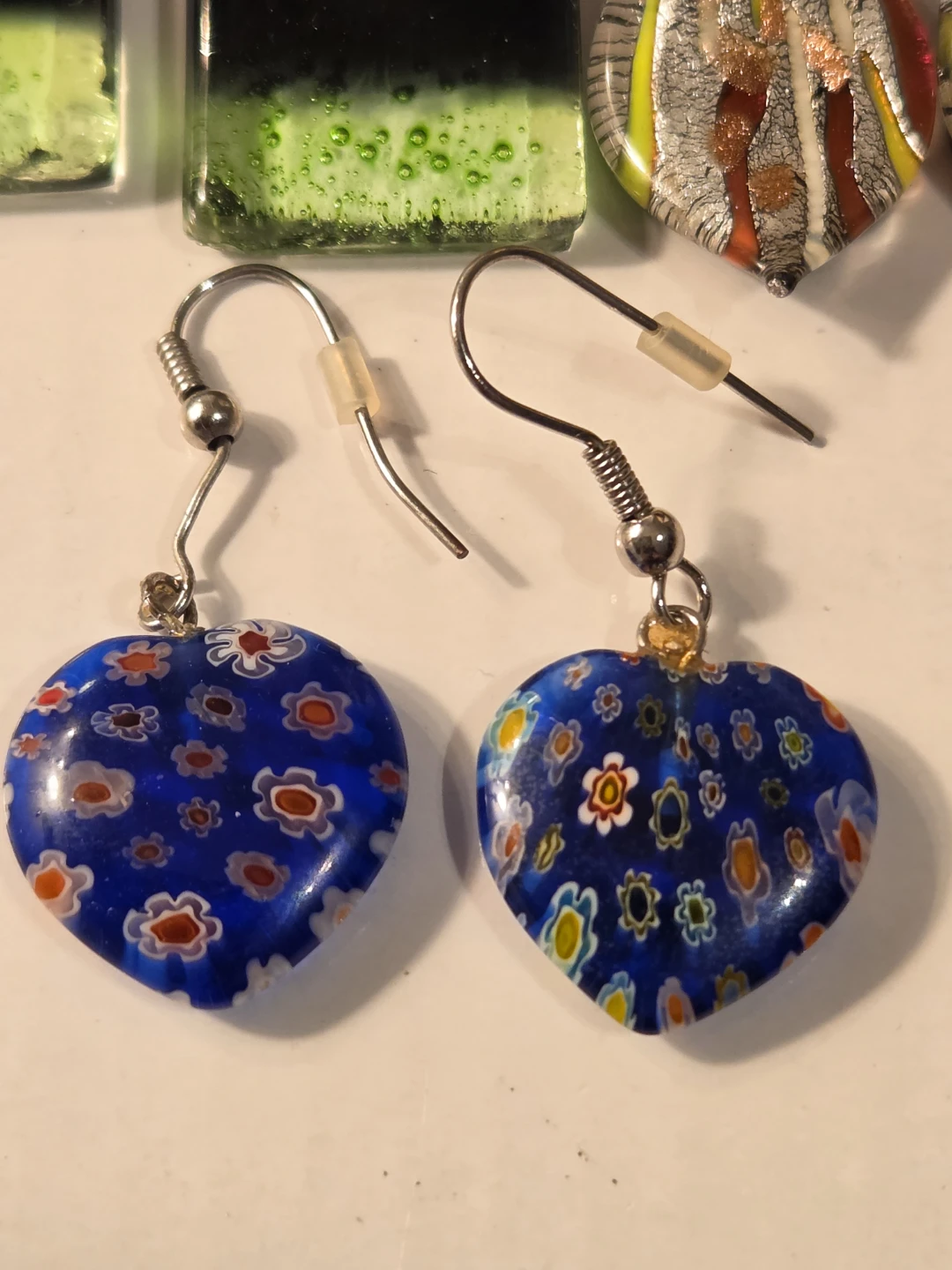 Assorted Glass Earrings mille fiori - photo 2