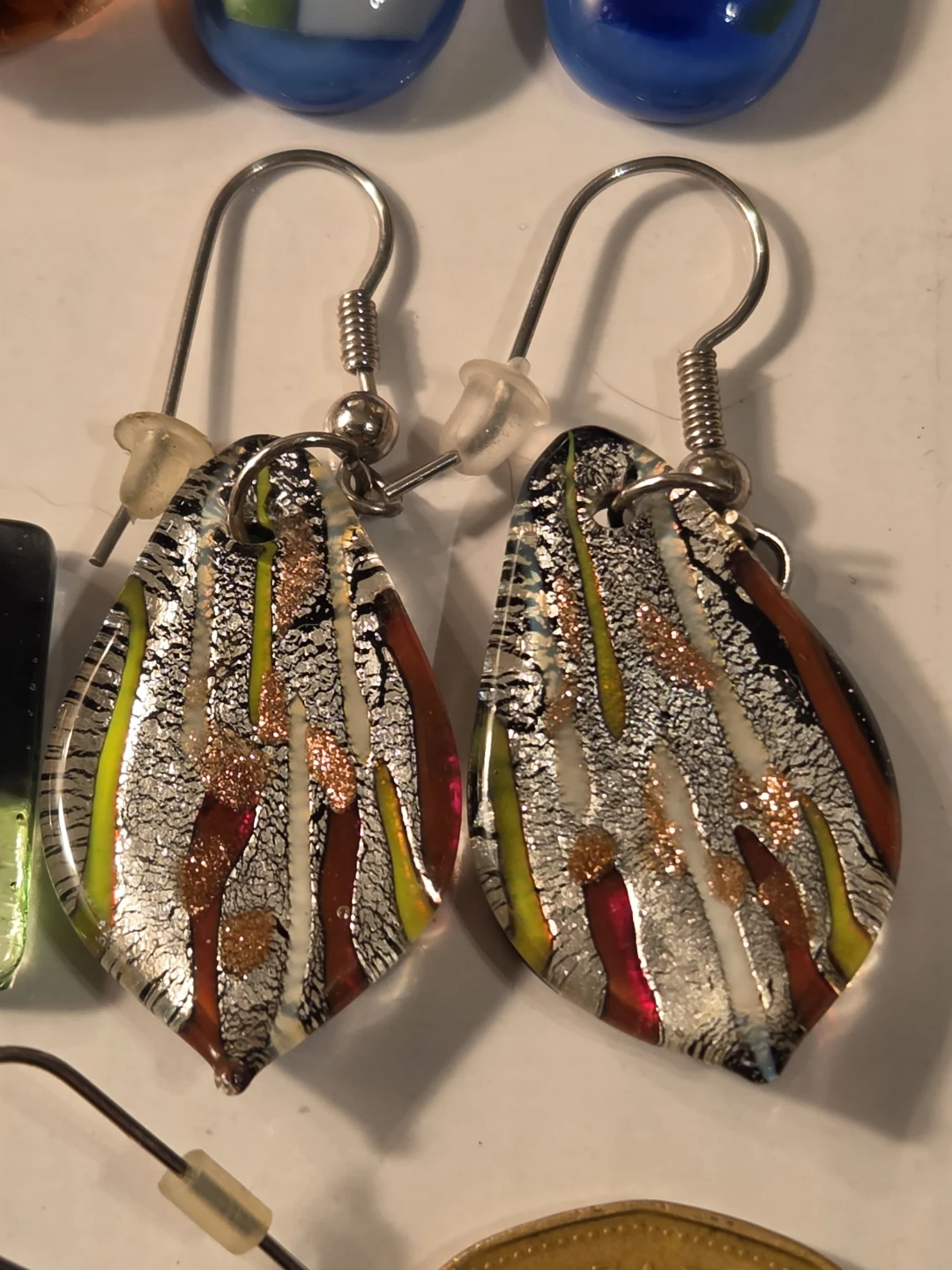 Assorted Glass Earrings mille fiori - photo 4