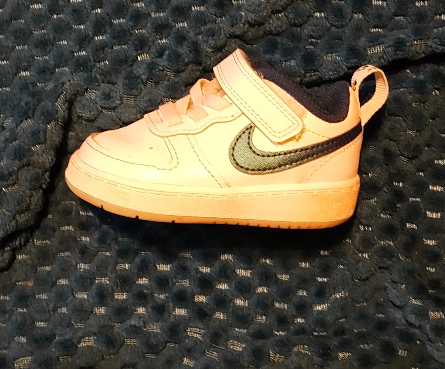 Boys white and blue sneakers - photo 2