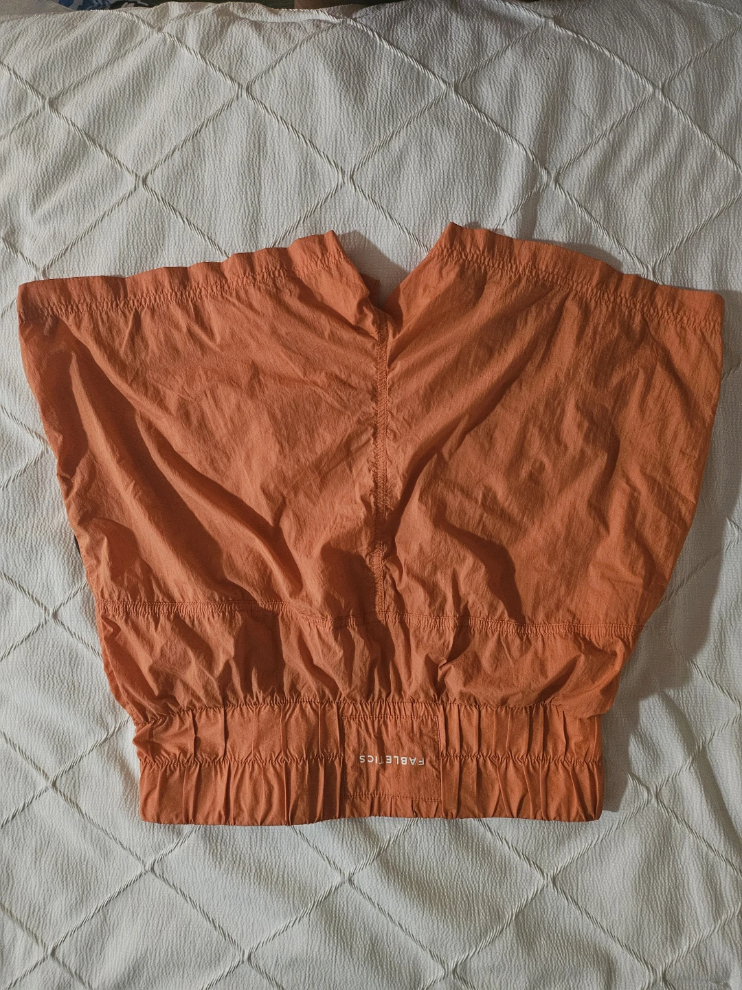 Fabletics High-Waisted Orange Utility Athletic Shorts - photo 2