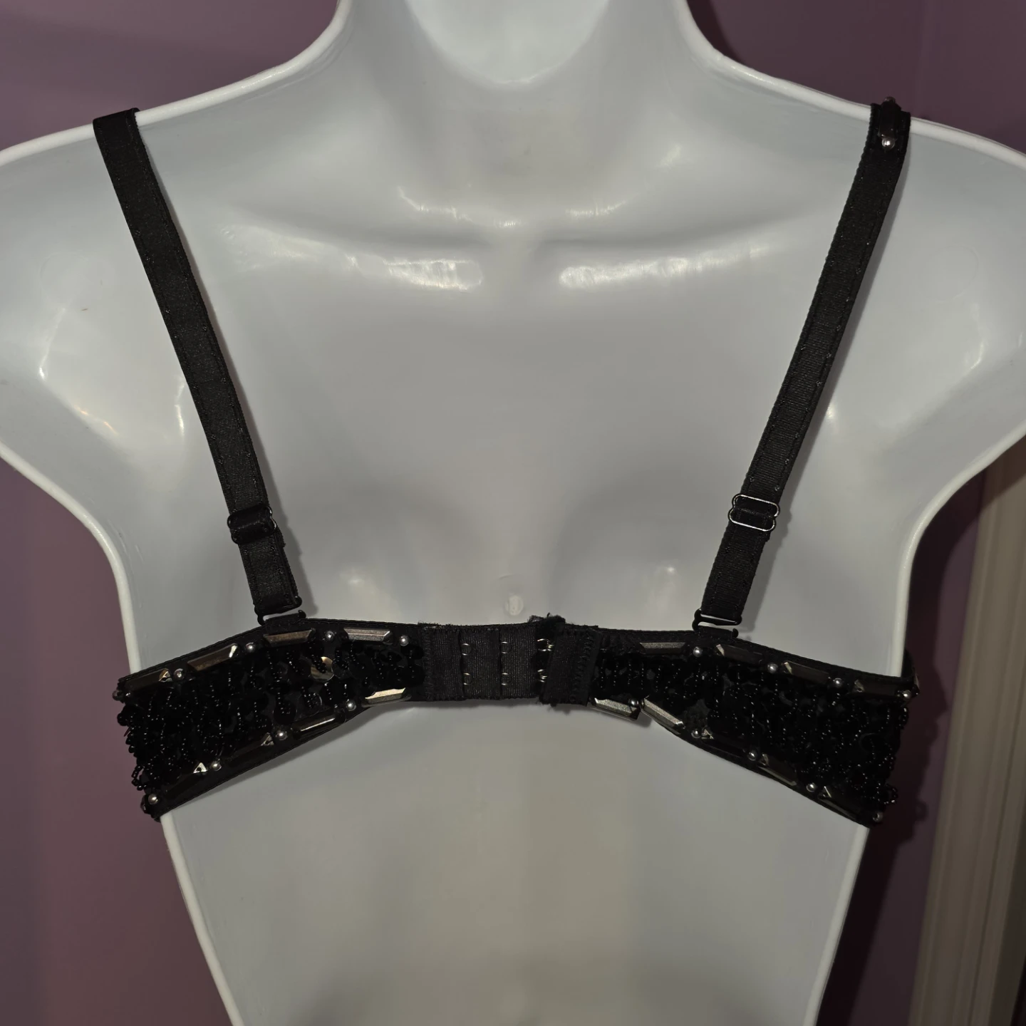 Rave Wonderland Embellished Sequined Festival Bra 36/80 - photo 2