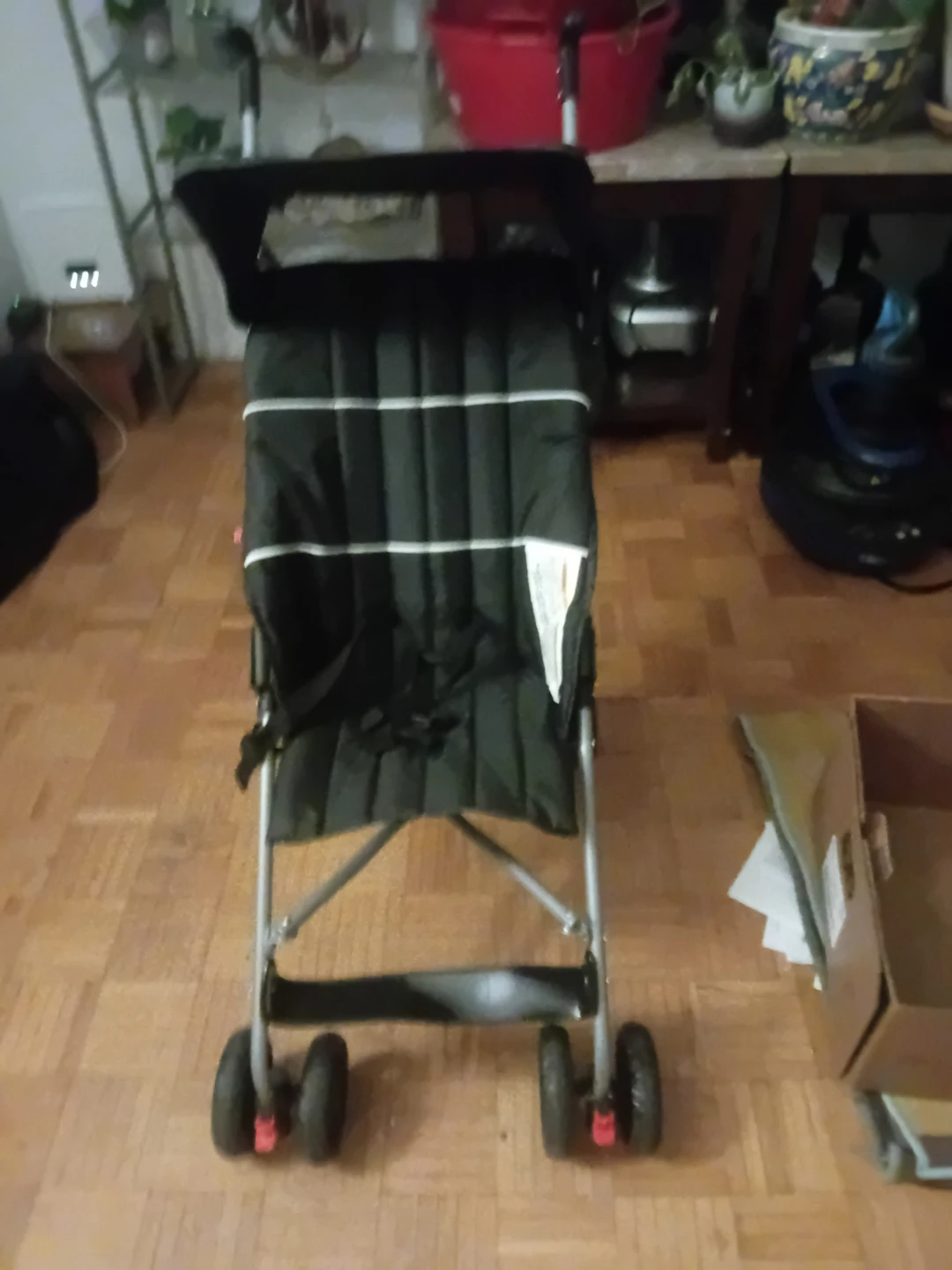 Black Lightweight Stroller