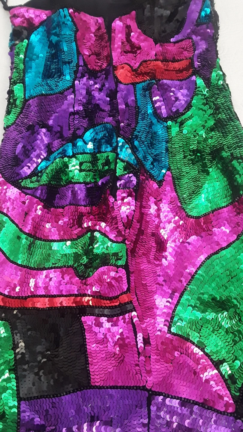 Gorgeous Vibrant Sequin Strapless Dress - photo 4