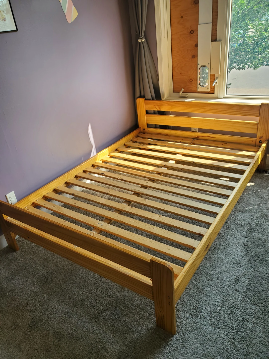 Wooden Double Bed Frame