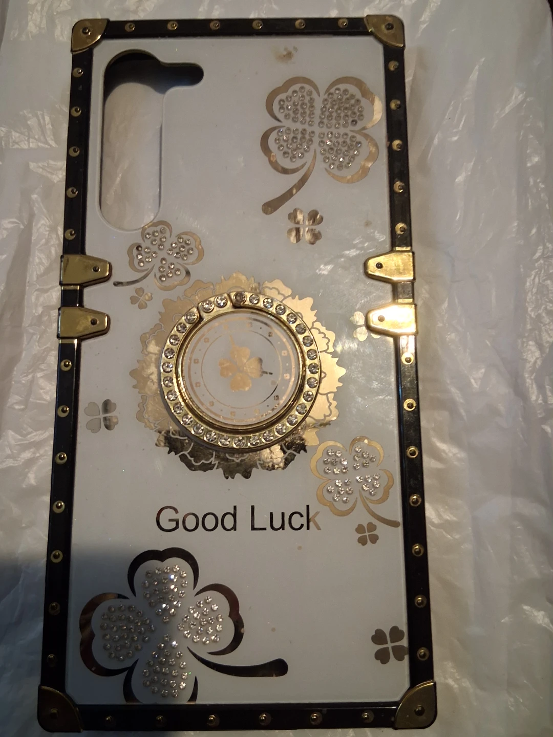Good Luck Phone Case with Ring Holder
