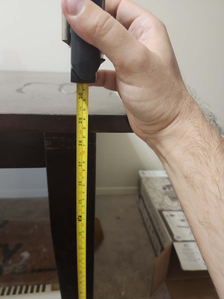 Dark Wood Dining Table - photo 4