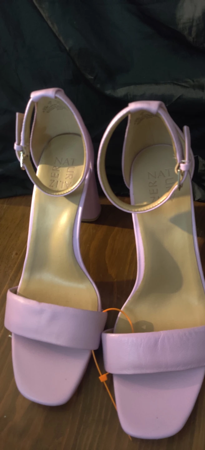 Naturalizer Pink Heeled Sandals size 9.5